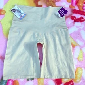 Jockey Deluxe power slimming mid-waist long short